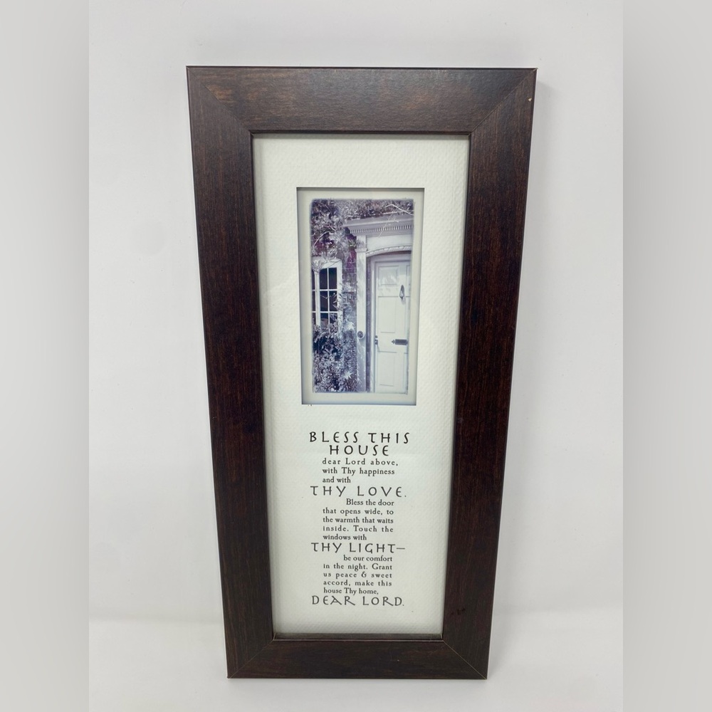 Brown Framed Inspirational Wall Art